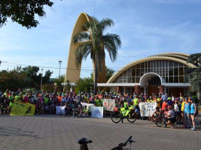 Exitoso 2° Cicloturismo en Franck