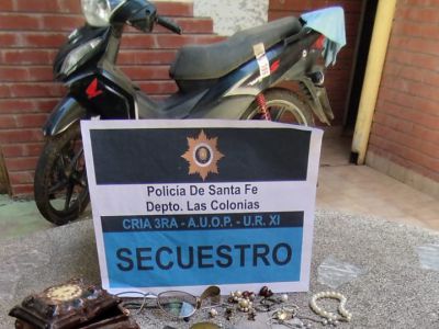 Recupero de elementos sustraídos