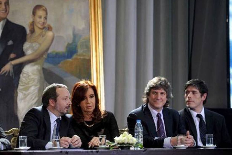 CFK Ley de medios - Foto Telam