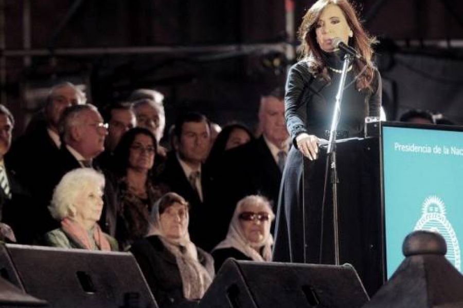 CFK Acto oficial 25 de Mayo - Foto Telam