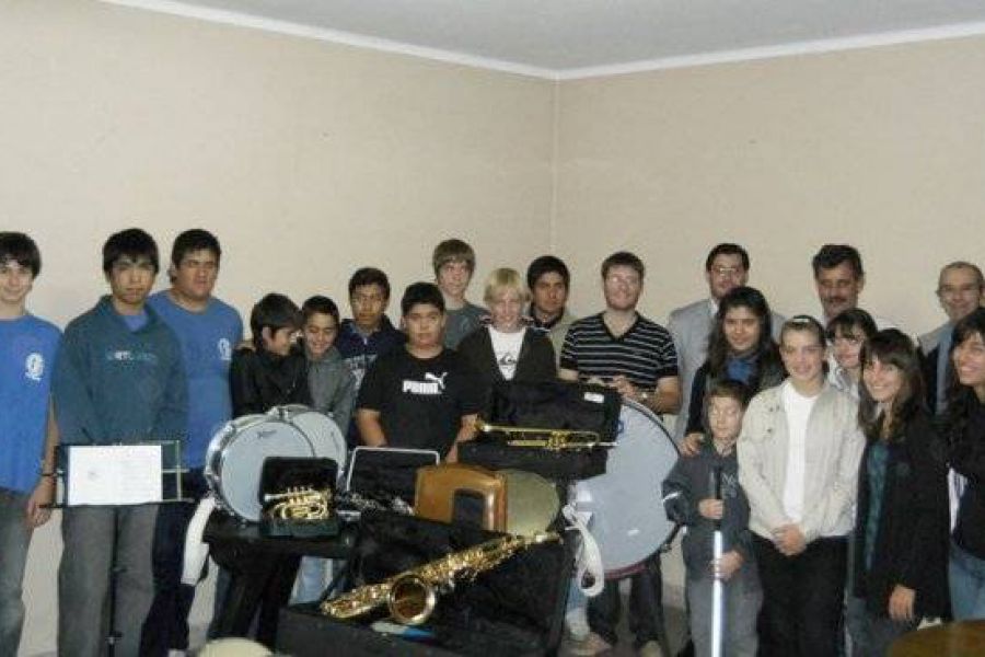 Banda Infanto Juvenil - Foto Comuna de Franck