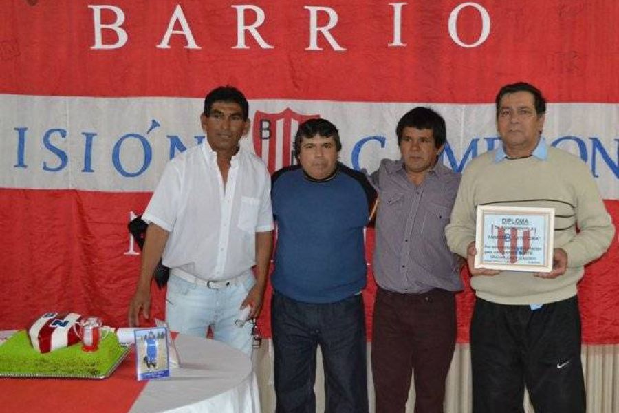 Cena campeonato Barrio Norte - Foto FM Spacio