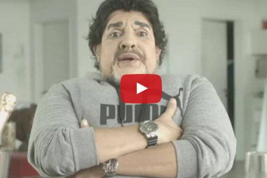 Diego A Maradona by Martin Bossi