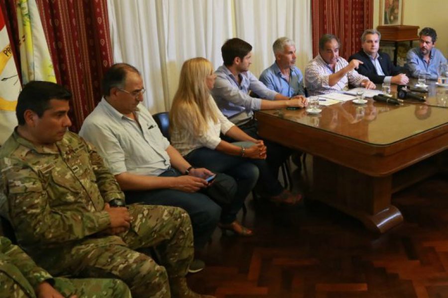 Gobierno Provicial y Nacion en reunion - Foto Prensa GSF