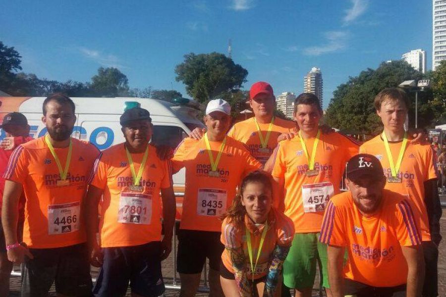 Franckinos en Media Maraton de Rosario