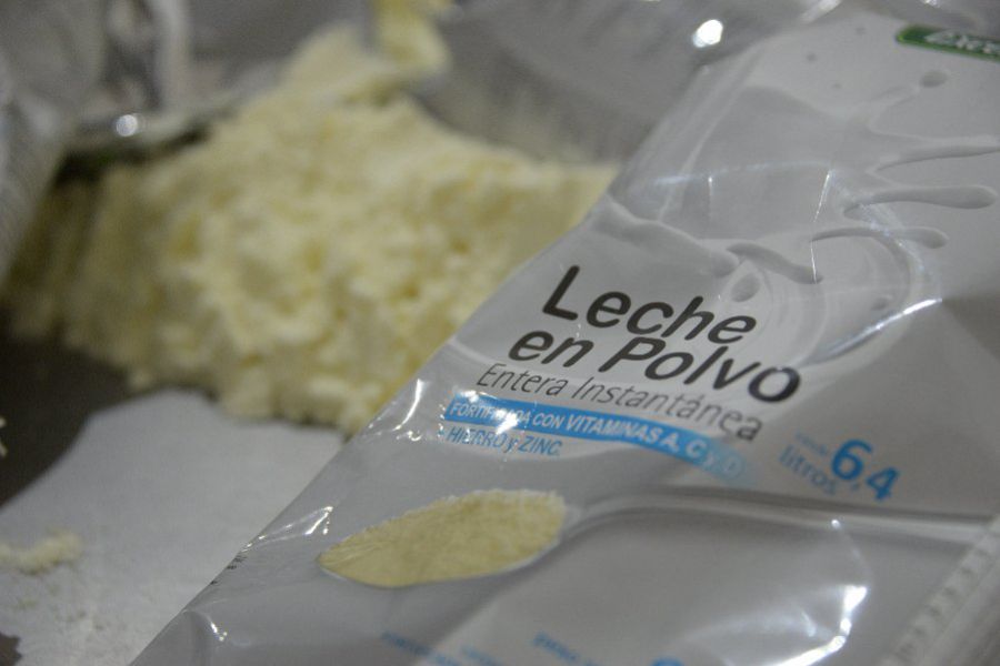 Leche en polvo Argentina - Foto Ministerio de AgroIndustria