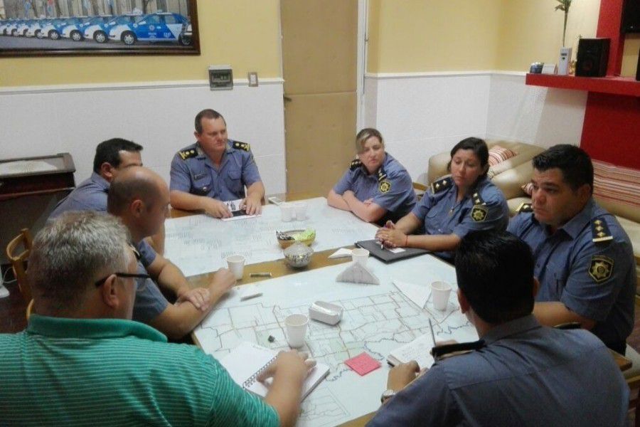 Reunion Policial de la semana - Foto URXI