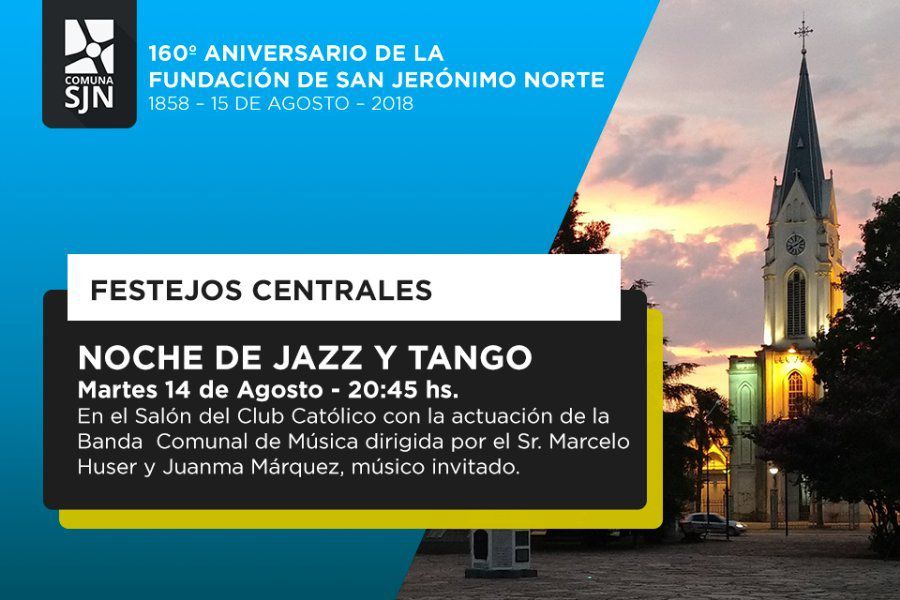 Noche de Jazz y Tango - Comuna SJN