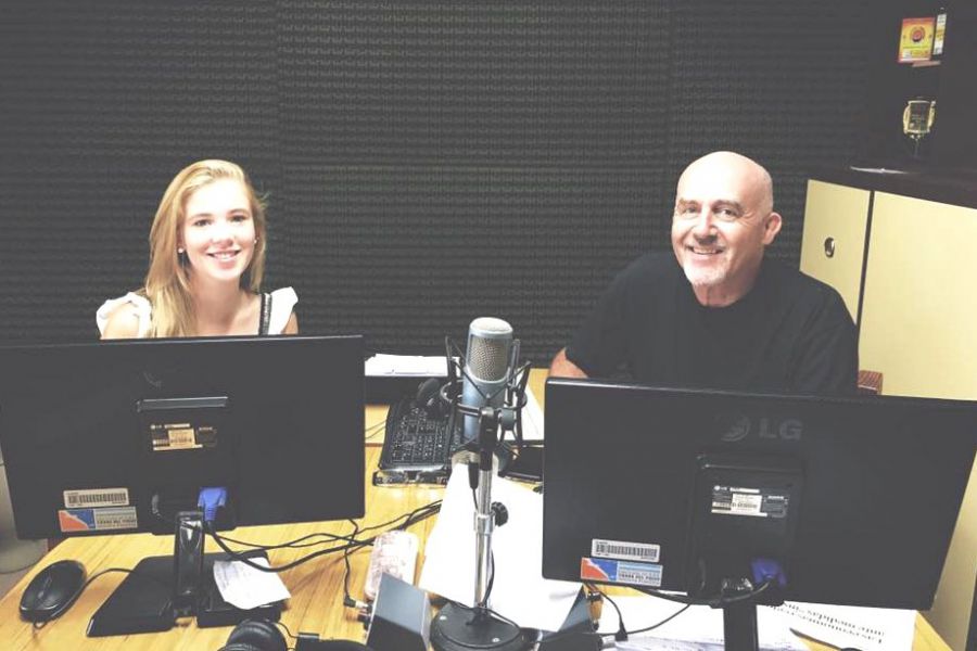 Bárbara Ledroz y Amado Montú en FM Spacio