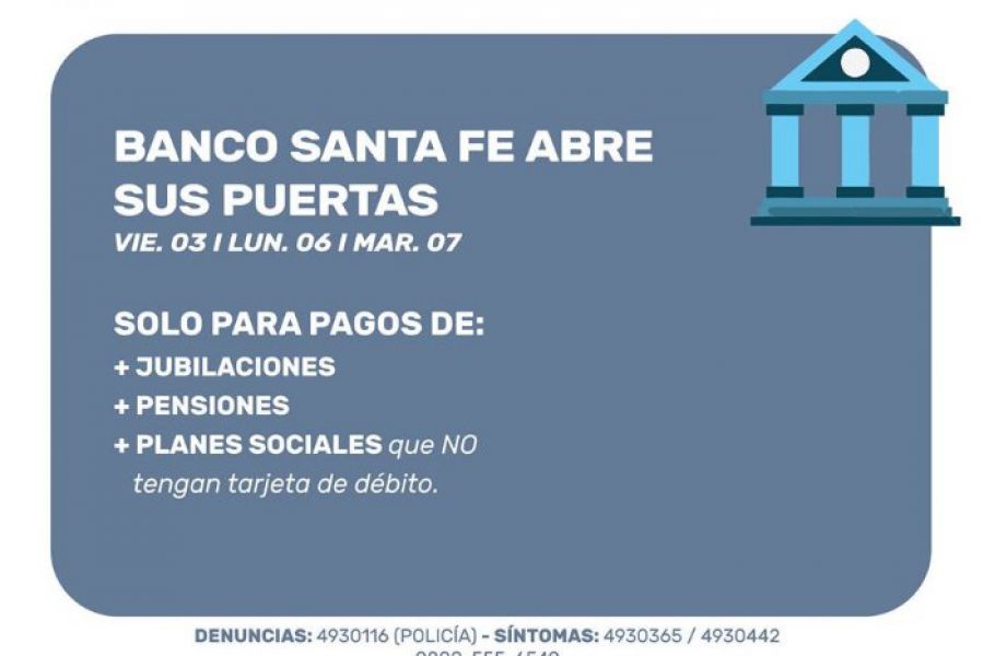 Información del Banco Santa Fe
