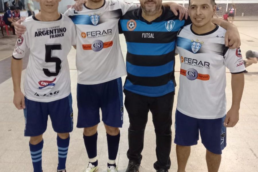 Futsal del CSyDA pentacampeón