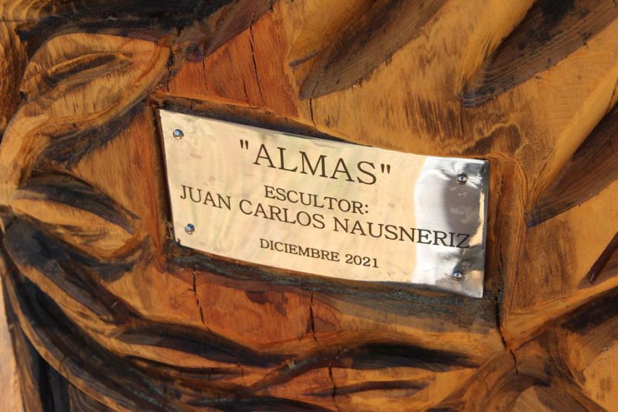 Almas en PLaza Sarmiento - Juan Carlos Nausneriz