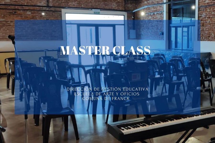 Master class en la Escuela de Artes y Oficios