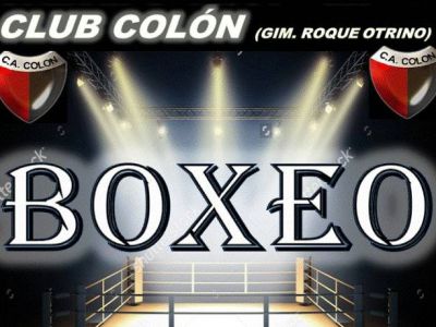 Gran Festival de box en el Club Atlético Colón de Santa Fe
