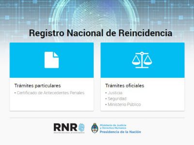 El certificado de antecedentes penales se podrá obtener on line