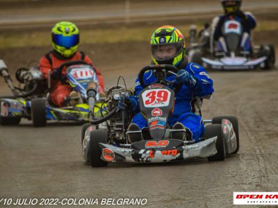 La sexta del Open Kart se corrió en Colonia Belgrano