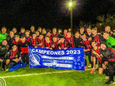 A.D. Juventud se consagró campeón del Apertura en Tercera