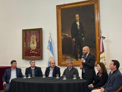 La Comuna local acompañó la presentación de créditos para el sector tambero