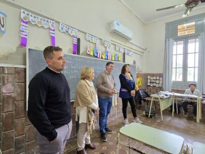 Pirola potencia el trabajo conjunto en cada localidad del departamento Las Colonias