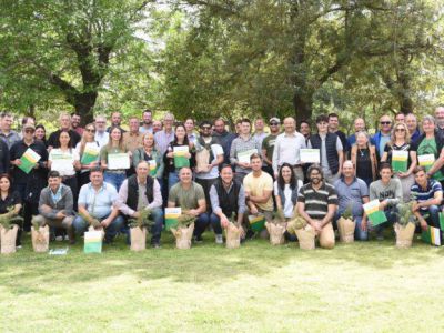 50 tambos de la región recibieron la certificación de huellas ambientales por parte de La Lehmann