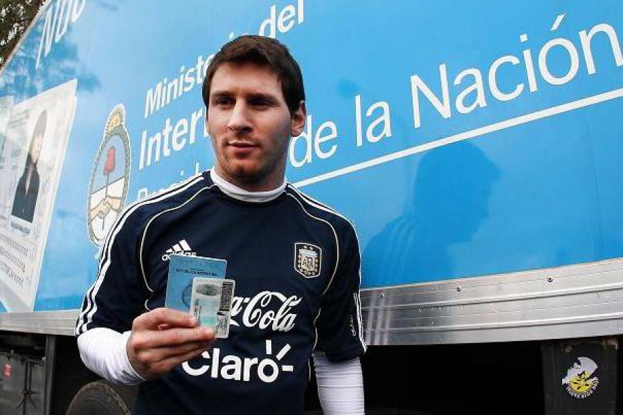 Messi - Foto gentileza www.afa.org.ar