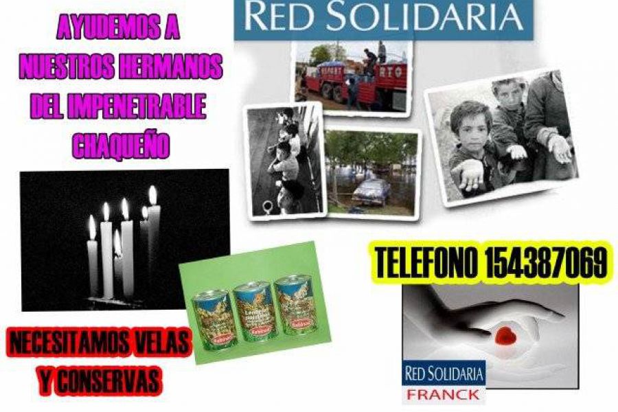 Afiche Red  Solidaria Franck