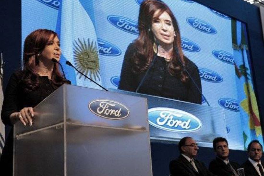 CFK en Ford Pacheco - Foto Presidencia de la Nacion