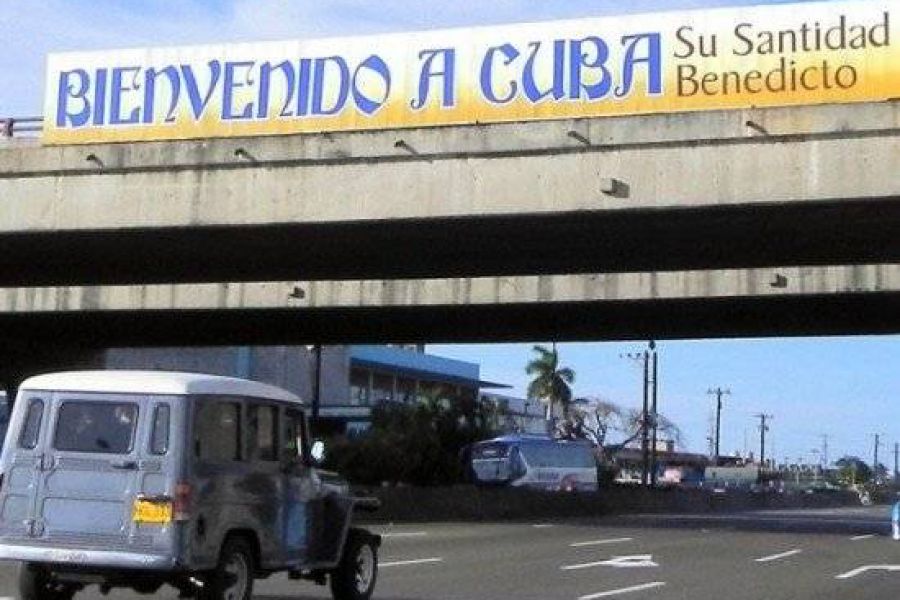 Benedicto XVI en Cuba - Foto Telam