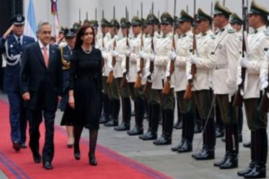 CFK y Pinera - Foto Presidencia de la Nacion