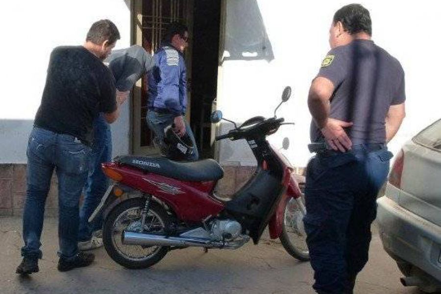 Detenido - Foto Relaciones Policiales URXI