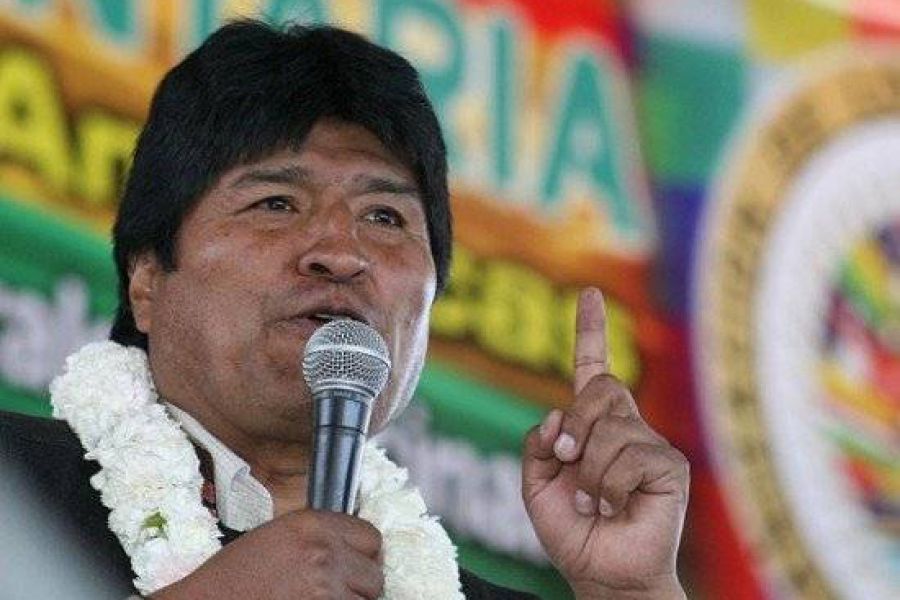Evo Morales - Foto Telam