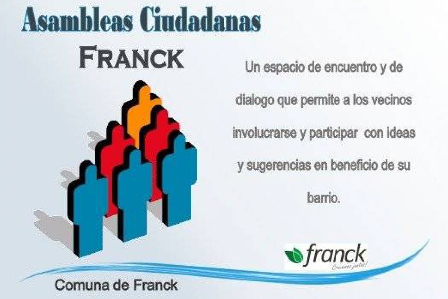 Asambleas ciudadanas - Foto Prensa Comuna de Franck