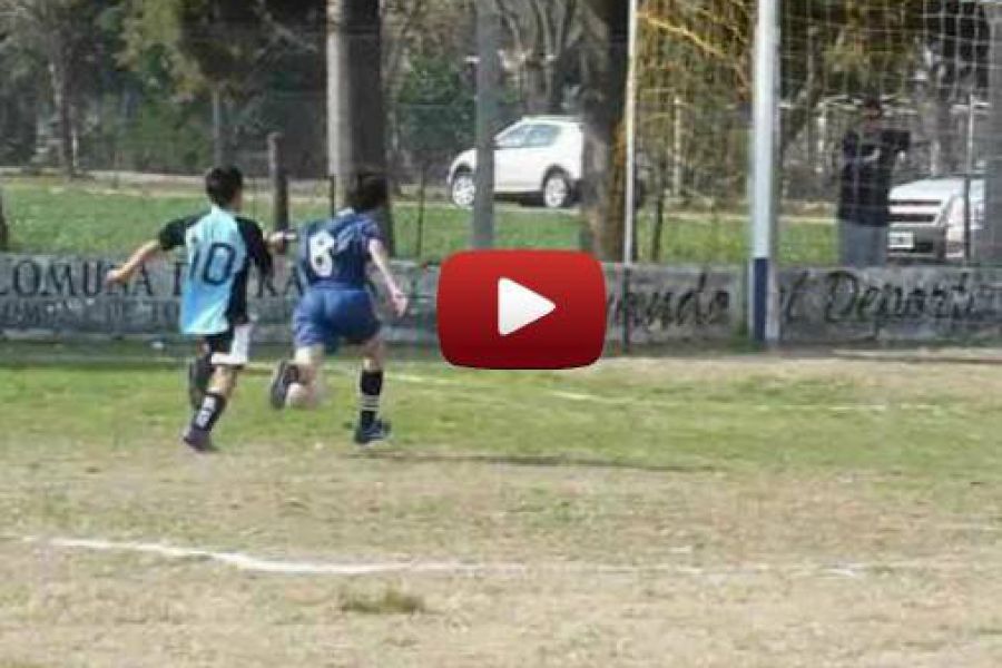 Gol de Luciano Frutos inferiores CSDA vs SLFC Inicial - Video Aurelio Albrecht