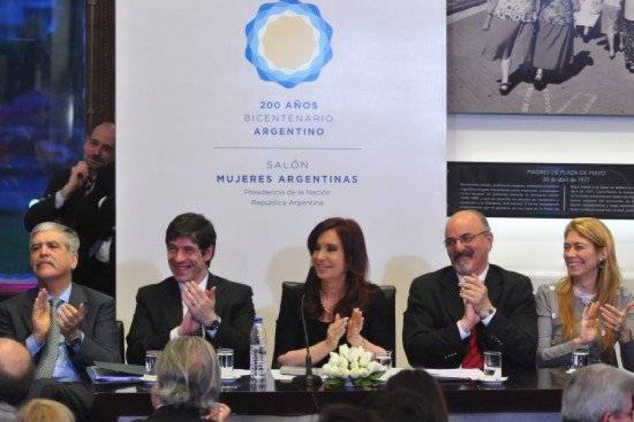 CFK en Salon de las Mujeres - Foto Presidencia