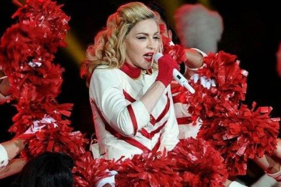 Madonna en River - Foto Telam