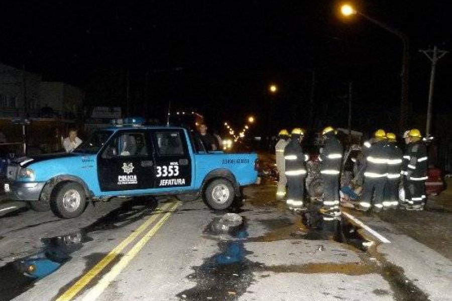 Fatal accidente - Foto Relaciones Policiales URXI