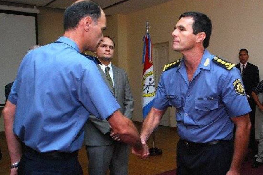 Nuevos Jefes Policiales - Foto GSF