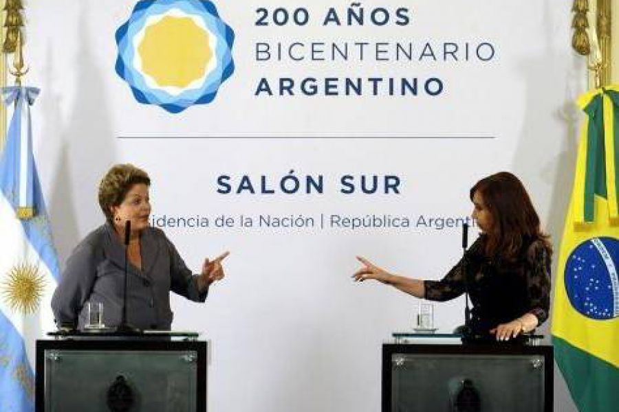 CFK con Dilma - Foto Telam