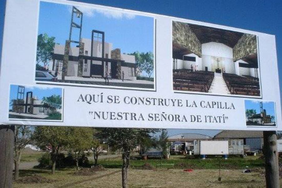 Construccion Capilla Nuestra Senora de Itati - Foto FM Spacio