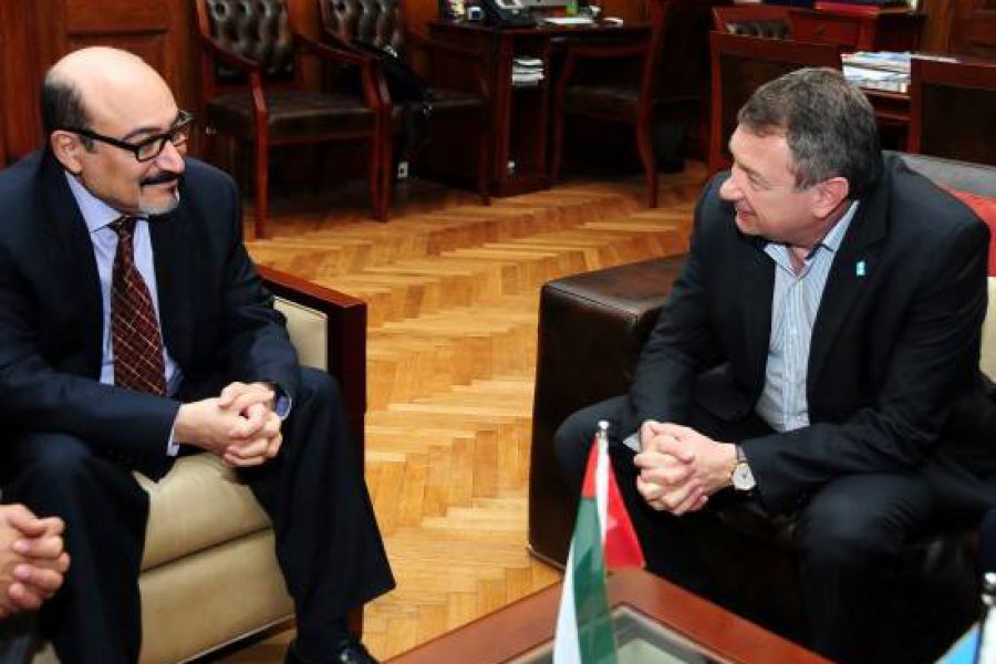 Yauhar con Abdul Khaleq Alyafei en Emiratos - Foto Presidencia