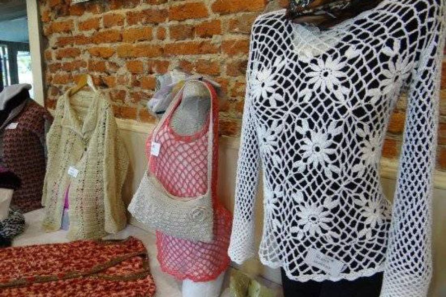 Exposicion Crochet - Foto Comuna de Franck