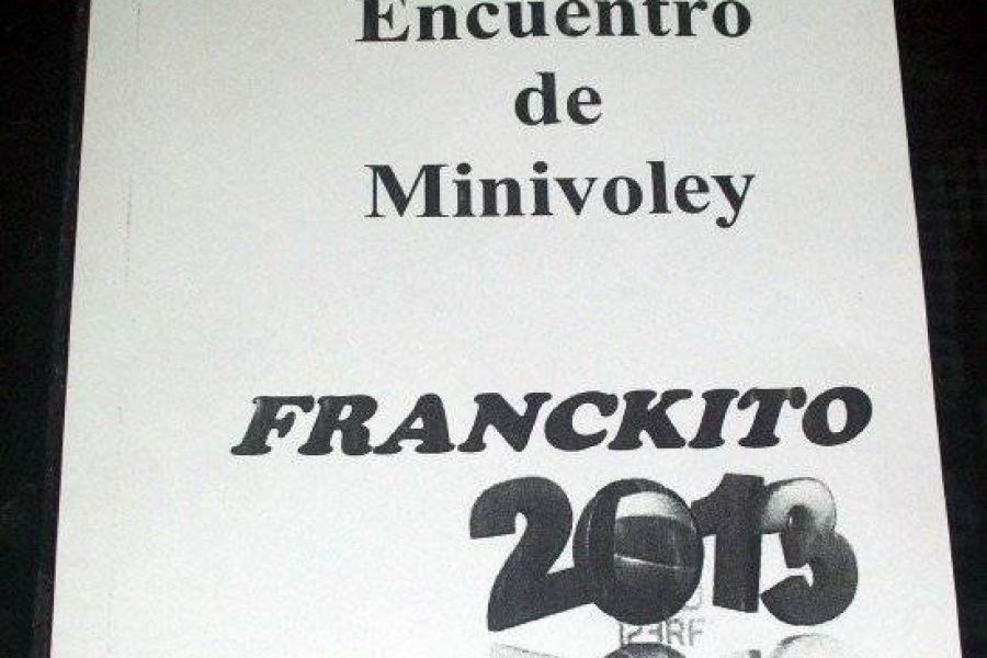 Mini Voley Franckito 2013 - Foto FM Spacio