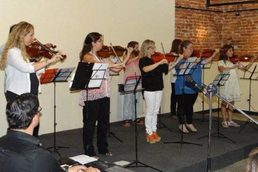 Muestra de violin - Foto Comuna de Franck