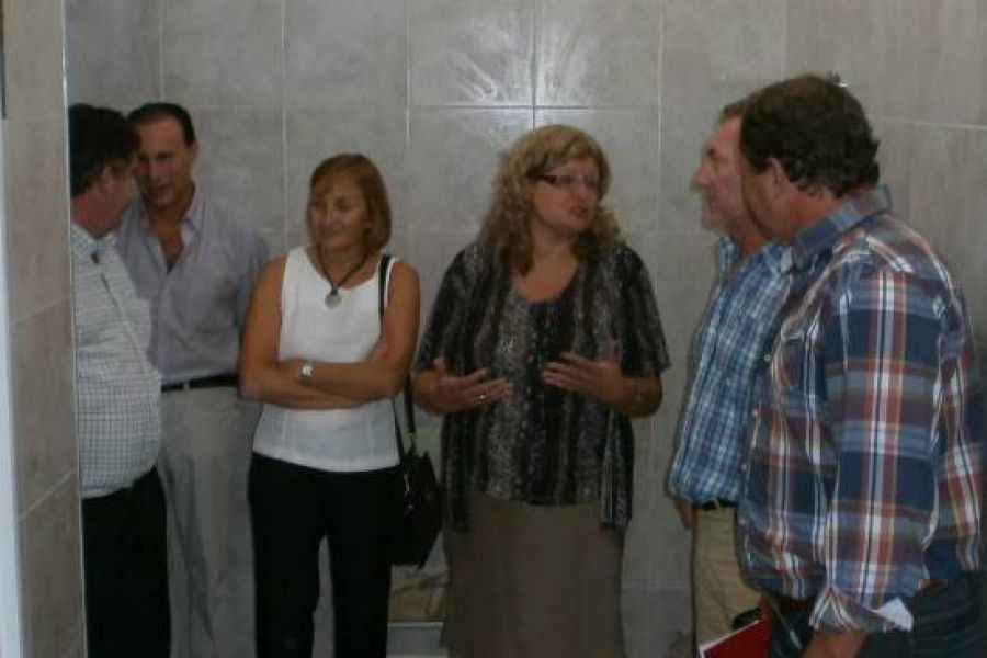 Ministra Claudia Balague en ETMP 298 - Foto FM Spacio