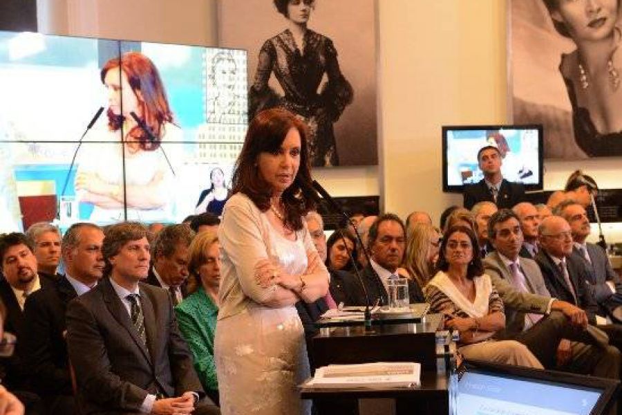 CFK por cadena nacional  - Foto Presidencia