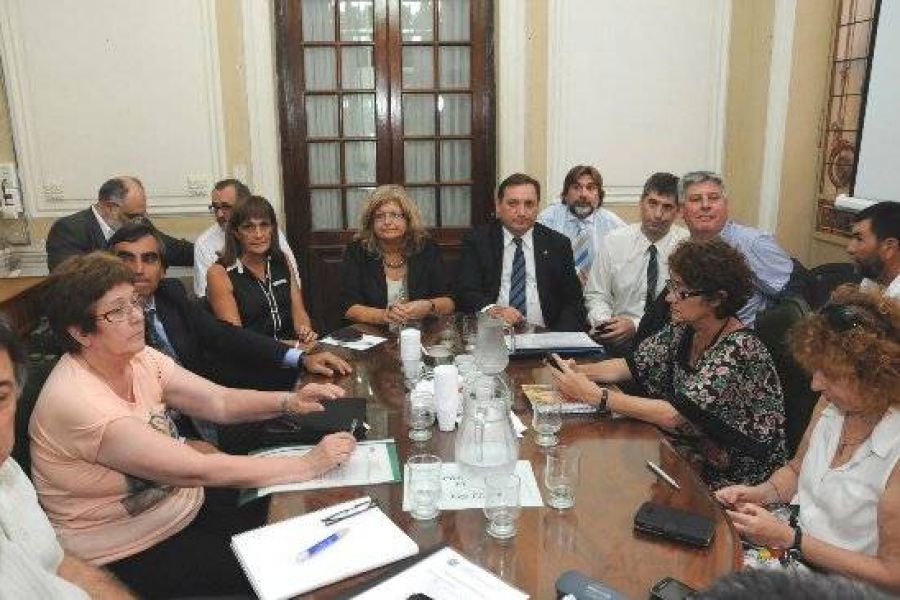 Reunion paritaria - Foto Prensa GSF