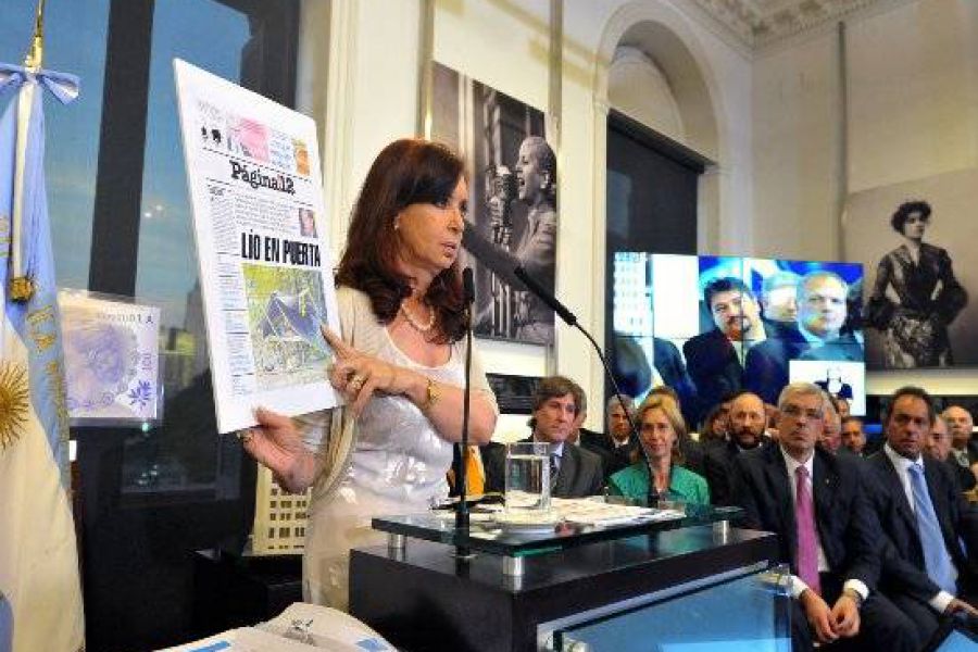 CFK por cadena nacional  - Foto Presidencia