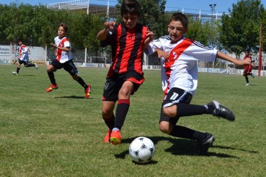 Inferiores CAF vs ADJ - Foto FM Spacio