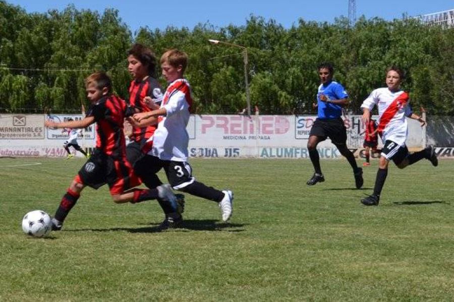 Inferiores CAF vs ADJ - Foto FM Spacio