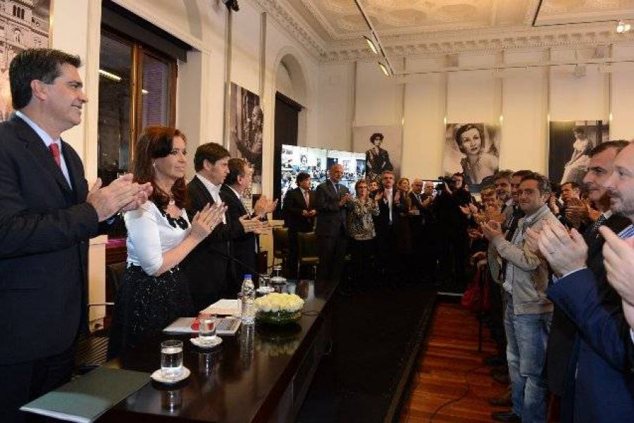 Acto CFK - Foto Presidencia de la Nacion